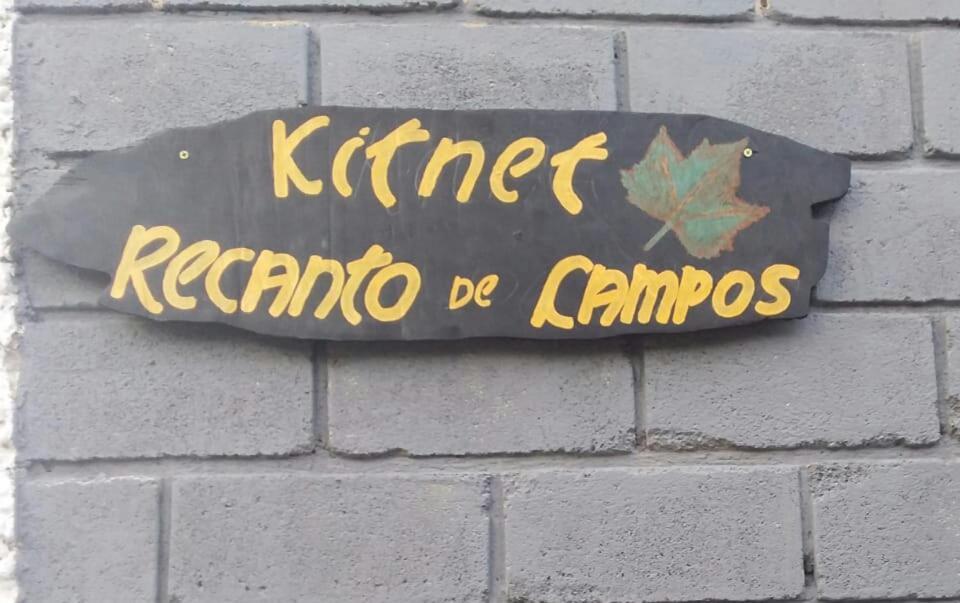 Вилла Kitnet Recanto De Campos-Pertinho Do Centro Кампус-ду-Жордау Экстерьер фото
